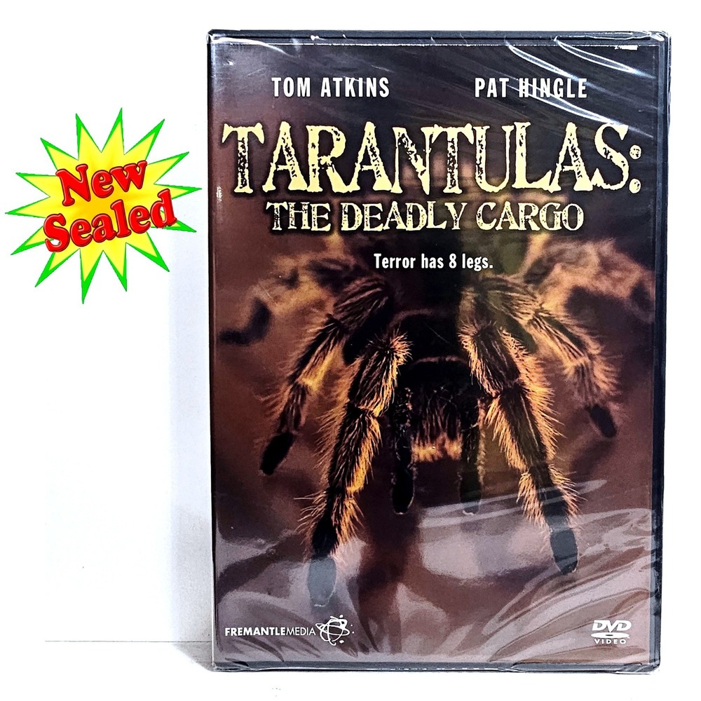 Fremantle Tarantulas The Deadly Cargo DVD Horror‎ Tom Atkins Pat Hingle New NWT